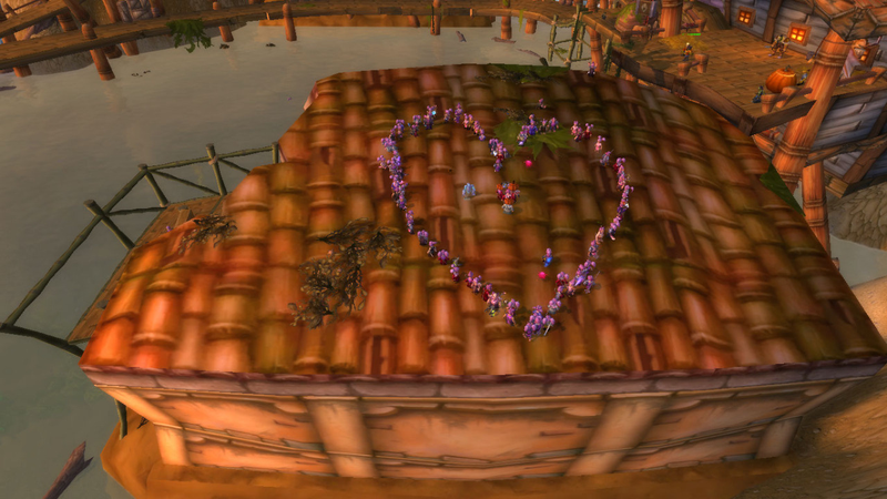 Illustration for article titled 2.500 gnomos con el pelo rosa toman al asalto una ciudad de World of Warcraft